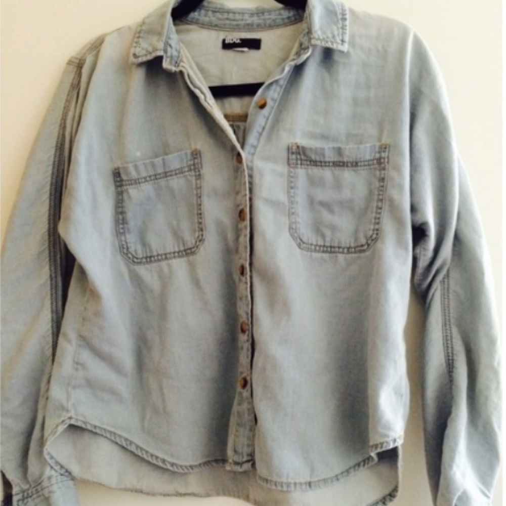 Bdg Light Blue Denim Shirt